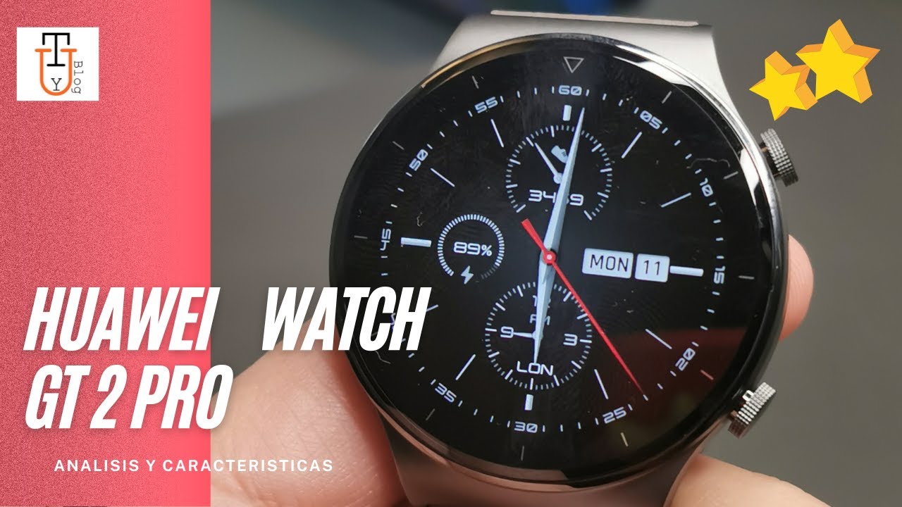 El mejor smartwatch de Huawei es el Huawei Watch GT2 Pro análisis