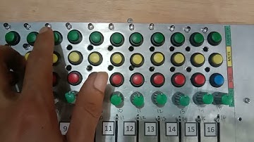Arduino Midi Controller, Push Buttons + lamp. ( select, monitor and Mute)  experimen no.3