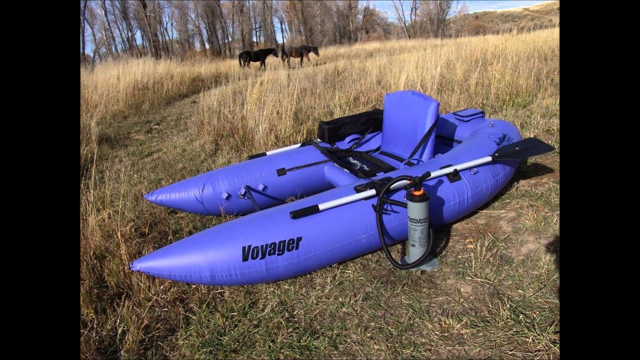 Creek Company Voyager Frameless Pontoon Boat! - YouTube