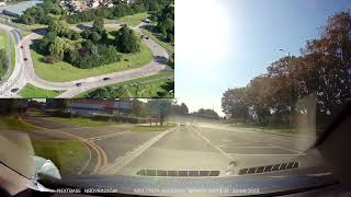 Hull Test centre roundabouts Spiral