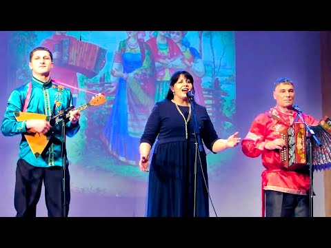 "Цветет черемуха", песня под гармонь, баян и балалайку. Русские песни.