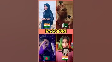 Thumbnail of Pasoori || Battle By - Nysha Fathima, Ali Sethi, Sahil Sanjan & Aish ||  @cokestudio