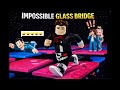 PLAYING (ROBLOX) IMPOSSIBLE GLASS BRIDGE (pt 3)