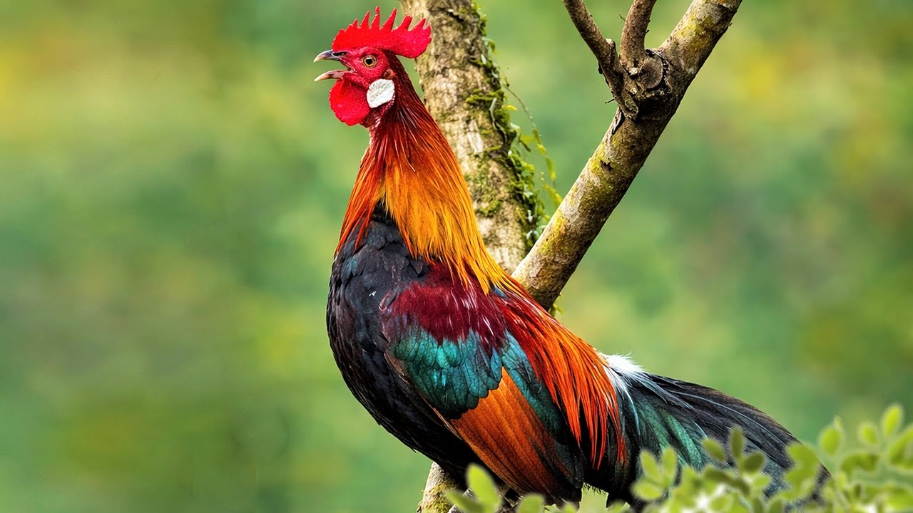 Gallus Gallus​ | Jungle hen, Red jungle fowl sound
