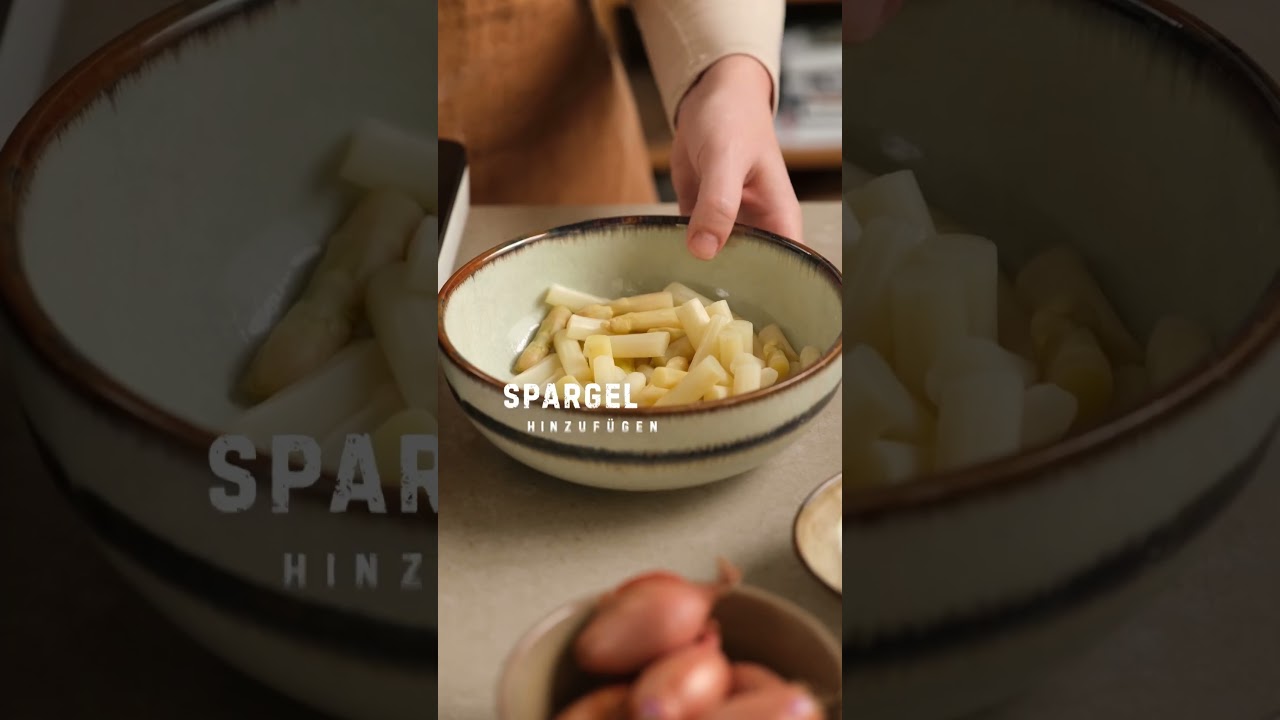 Klassische Rezepte: Tagliatelle mit Spargelragout