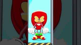 OMG!!! Sonic's Being Attacked By 100 Clones Of Knuckles #shorts #sonic #animation