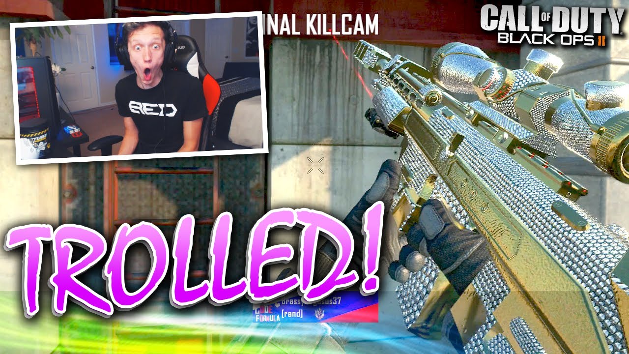 I TROLLED MYSELF INTO THINKING I HIT A SICK TRICKSHOT!! - BO2 Trickshotting family friendly resorts