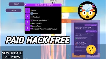 MOD MENU HG CHEATS GRATIS V7.1 🥶 ANTI BAN ANTI BLACKLIST 🤯 DIRECT LINK