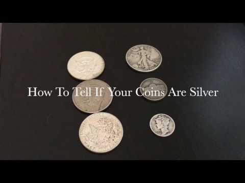 How To Tell If A Coin Is Silver Or Clad - Tutorial Top 4 Ways