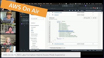 AWS On Air ft. AWS Lake Formation launches Hybrid Access Mode for Glue Data Catalog