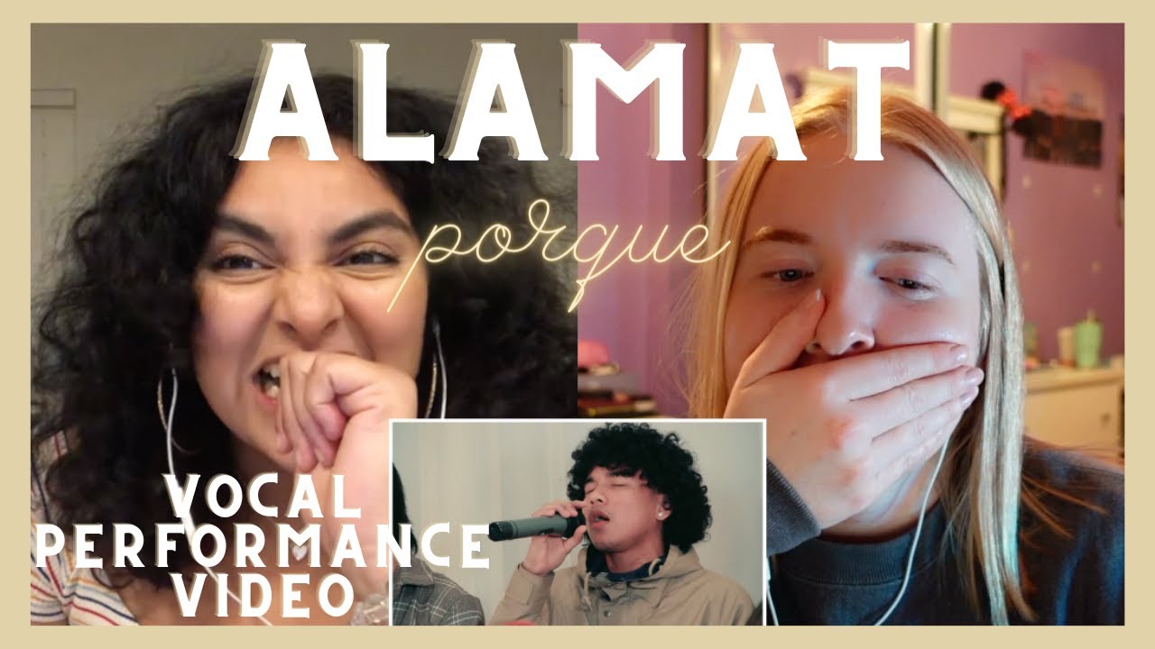 Alamat Porque Official Vocal Performance Video Reaction Youtube