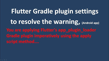 You are applying Flutter