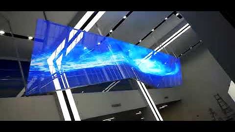 Triangle Transparent LED Screen