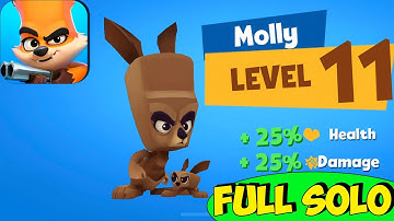 Zooba: Zoo Battle Arena - Gameplay Walkthrough Part 79 - Molly lvl 11😎(iOS, Android)