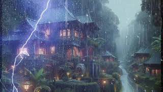 Rain sounds for sleeping _Heavy rain and thunder sounds for sleeping,relaxing,insomnia,asmr