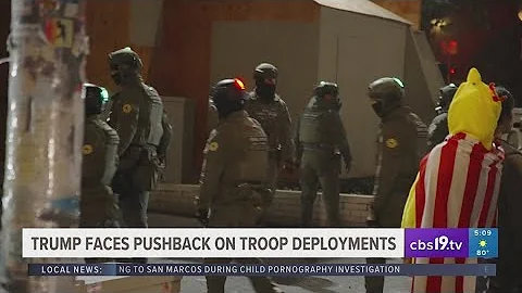 Trump administration faces pushback over National Guard deployment in Democratic-led cities