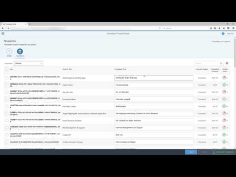 SAP Translation Hub – Translating an SAP Fiori Launchpad on SAP Cloud Platform Portal