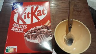 KitKat Cereal Review #kitkat