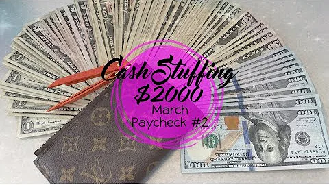 $2000 CASH ENVELOPE STUFFING | Sinking Funds & Savings Challenges | March 2022 Paycheck #2
