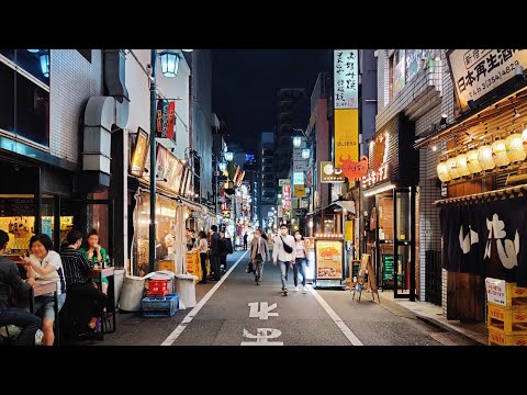 Shinjuku Nightlife Tokyo Walk - Shinjuku Sanchome 新宿三丁目 - 4K 60FPS Binaural Audio - Slow TV