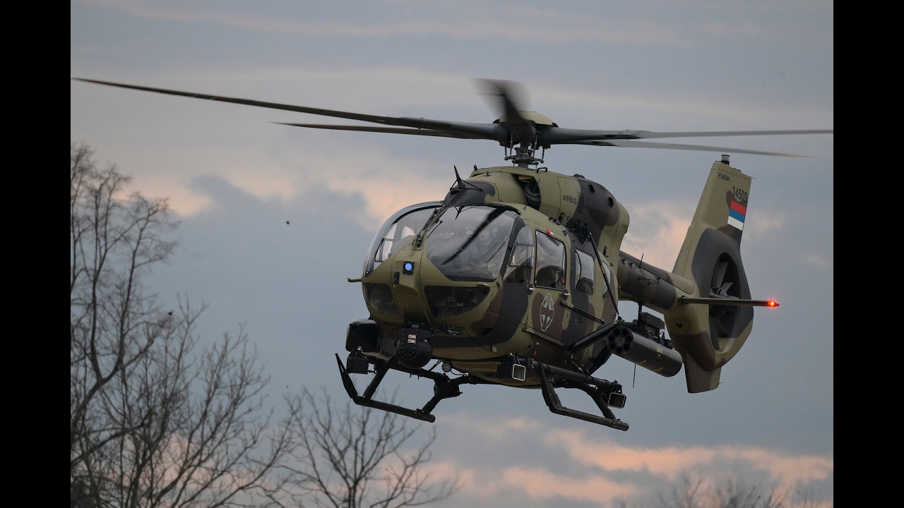 Borbena obuka u 119. mešovitoj helikopterskoj eskadrili