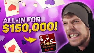 Can Girafganger7 Win $150K ALL-IN?!? 😱💸| Best Twitch Poker Highlights Ep. 23