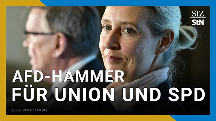 AfD legt in Umfrage deutlich zu | Union und SPD verlieren