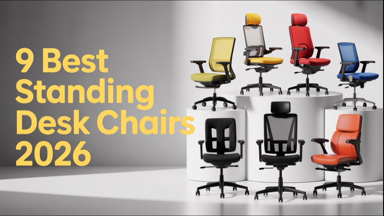 ✅Top 9 Best Standing Desk Chairs of 2026