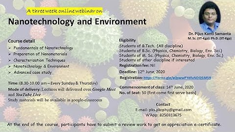 Environmental perspective of Nanomaterials: Nanotoxicology