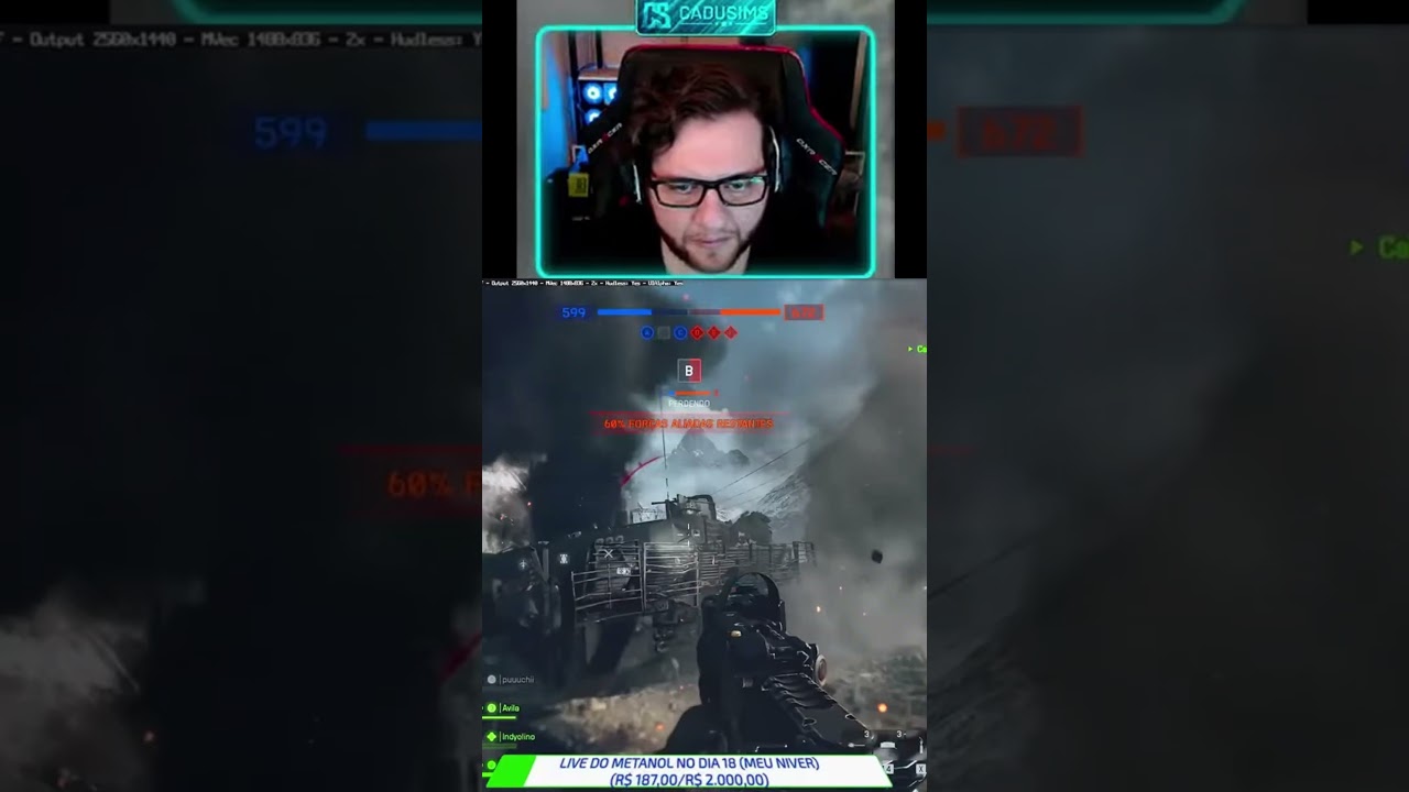 Rush sem freio. Caos total  