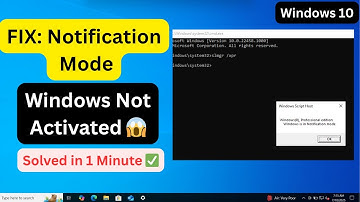 👉 How to Fix Windows Activation Error (Notification Mode)100% Working 2025)!🔧