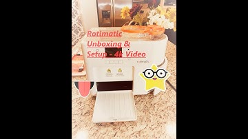 Rotimatic Part 2 Boring Setup 4k Video