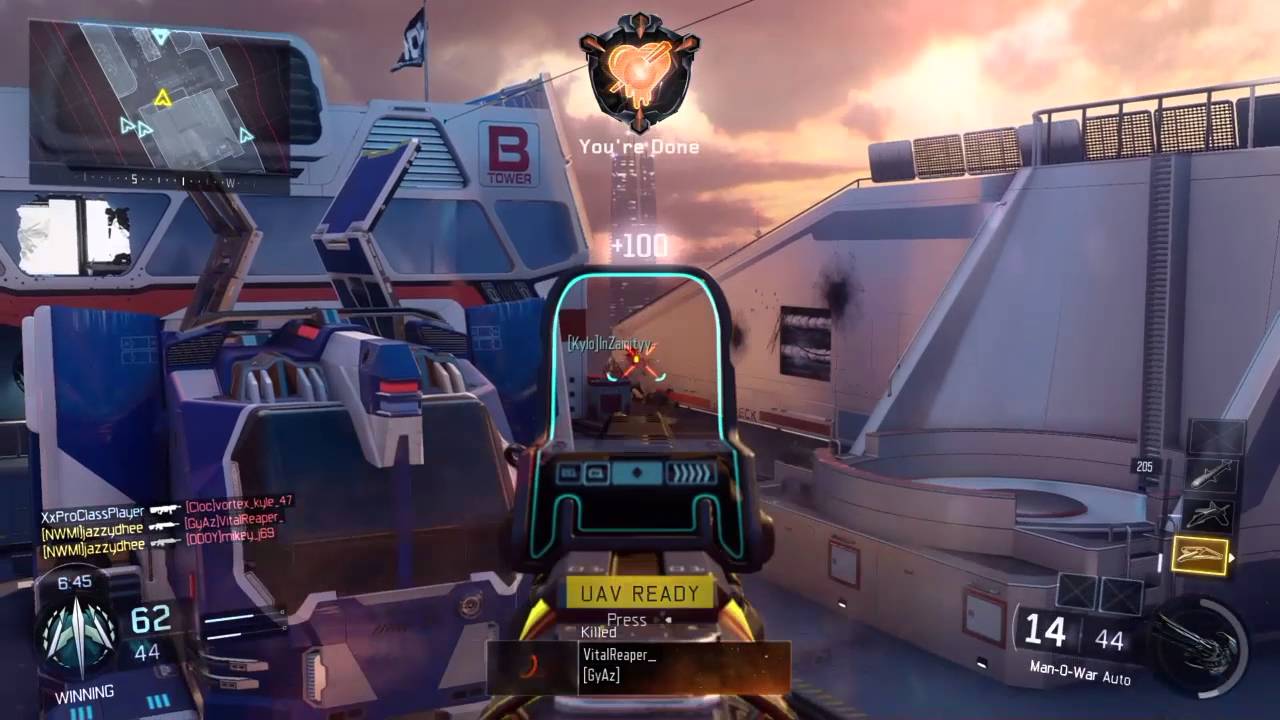 Man-O-War Wrecks!! -Black ops 3 Multiplayer Gameplay