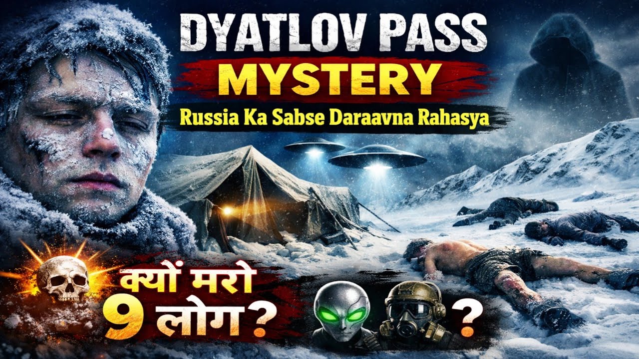 Dyatlov Pass Mystery | Russia Ka Sabse Daraavna Rahasya 😨