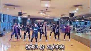 Dj viral fyp tiktok break beat sound KKN Desa Penari I zumba I senam kreasi I choreo by zin kokom