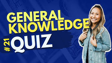 General Knowledge Quiz #21 - Virtual Pub Quiz - 20 Trivia Questions