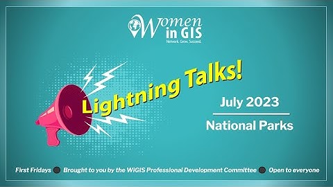 July 2023 Lightning Talks: National Parks