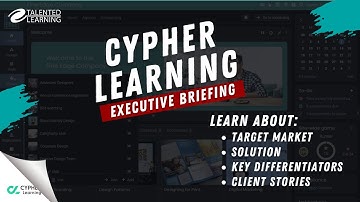 CYPHER Learning - Learning Management System Executive Briefing (2023) - Talented Learning
