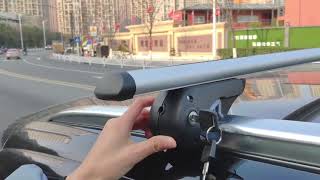 Universal Rooftop Roof Rack Crossbar Installation Guide screenshot 4