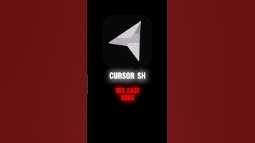 10X faster then Vs Code , with AI build for help and ChatGPT 4 already installed . #shorts #coding