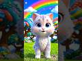 Cute Cat With Sound | C for Cat | Kids cartoon animated video | Kids Learning Video #shorts