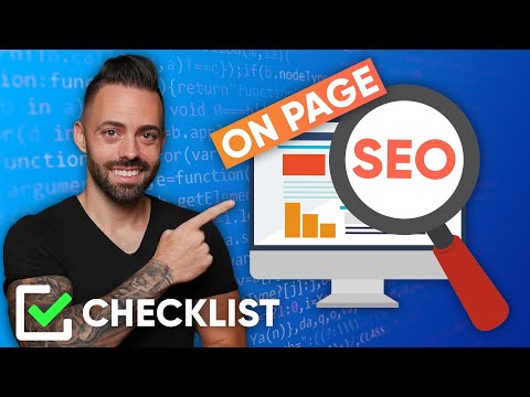 On Page SEO Checklist for 2022 | The Only SEO Video You&rsquo;ll Ever Need