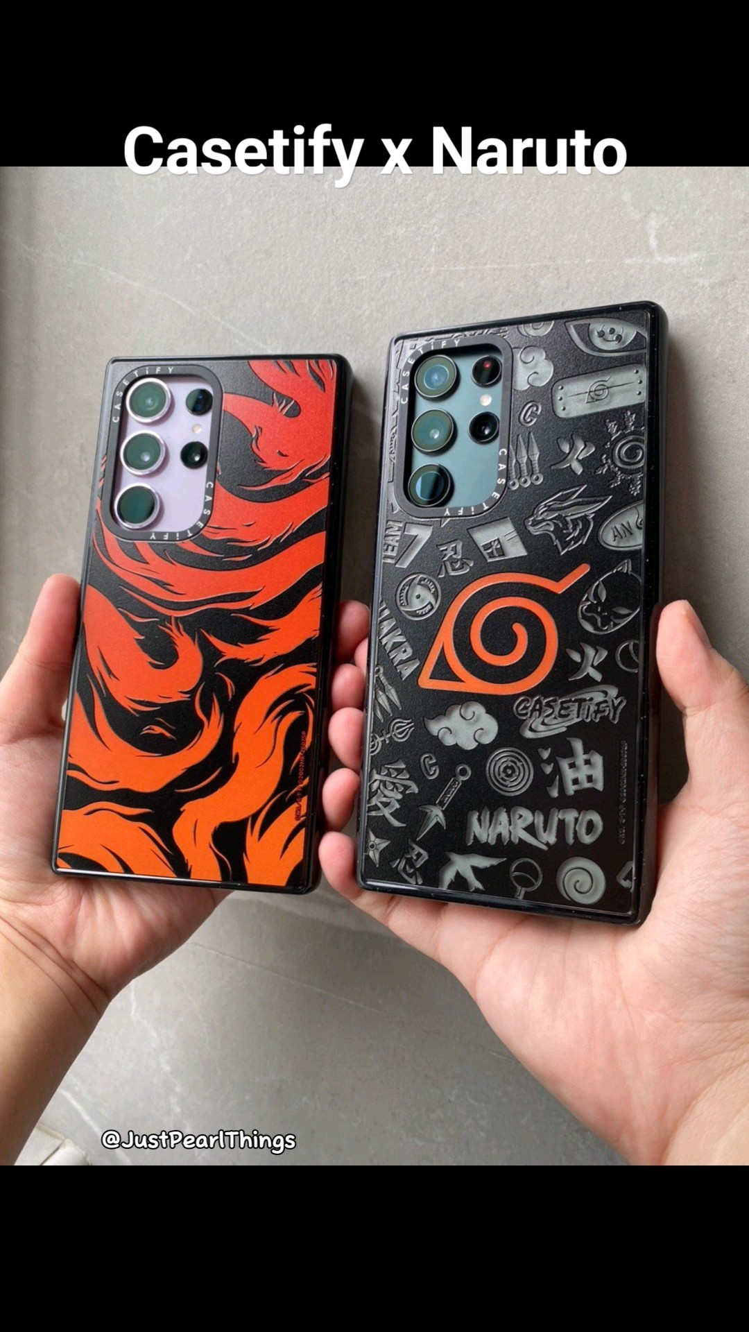My first #casetify phone cover #casetifycases #naruto #anime