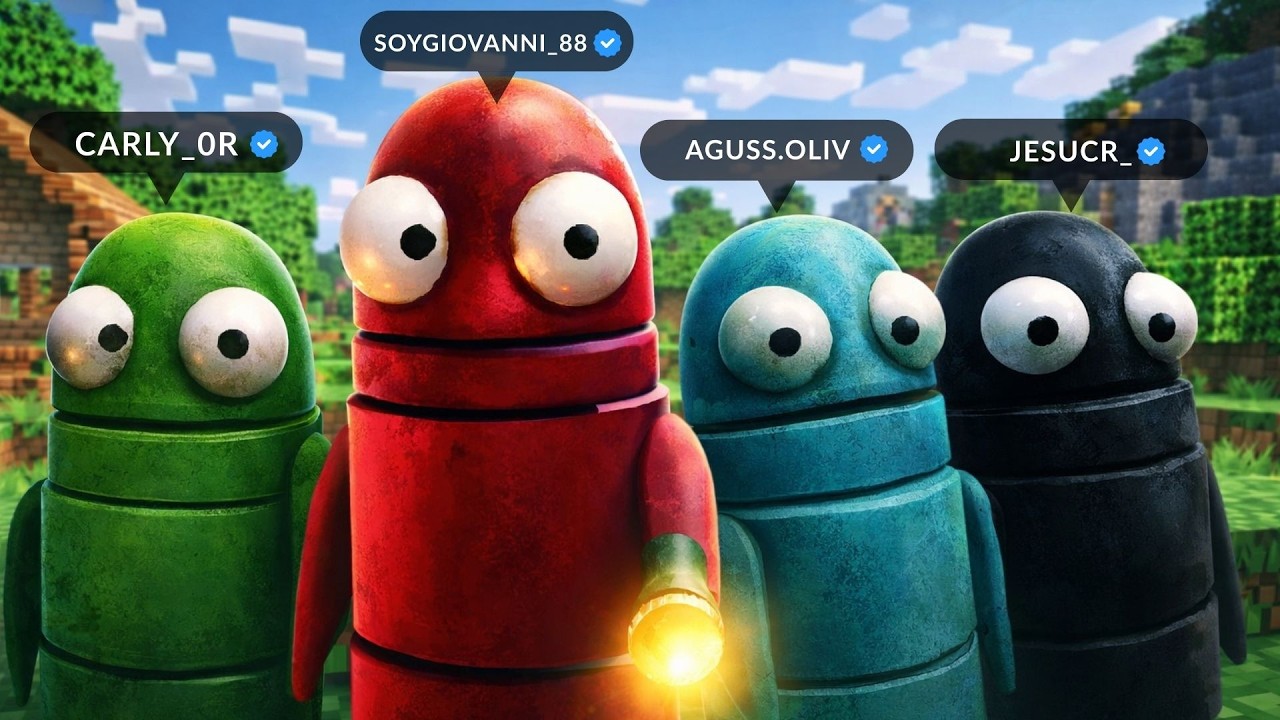 JUGAMOS UN MAPA DE MINECRAFT ⛏️ EN REPO Y PASA ESTO...(EL MEJOR MAPA)