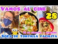 Sopa de tortilla fácil 💖 | comia de riley y gatitos | vamos al cine  | By Visan💖