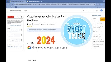 [2024] App Engine: Qwik Start - Python || #qwiklabs || #GSP067 ||  [With Explanation🗣️]