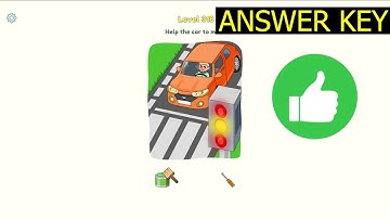 Dop 3 LEVEL 318 Help the car to move (ANSWER KEY) DOP 3 Displace One Part Gameplay - Walkthrough