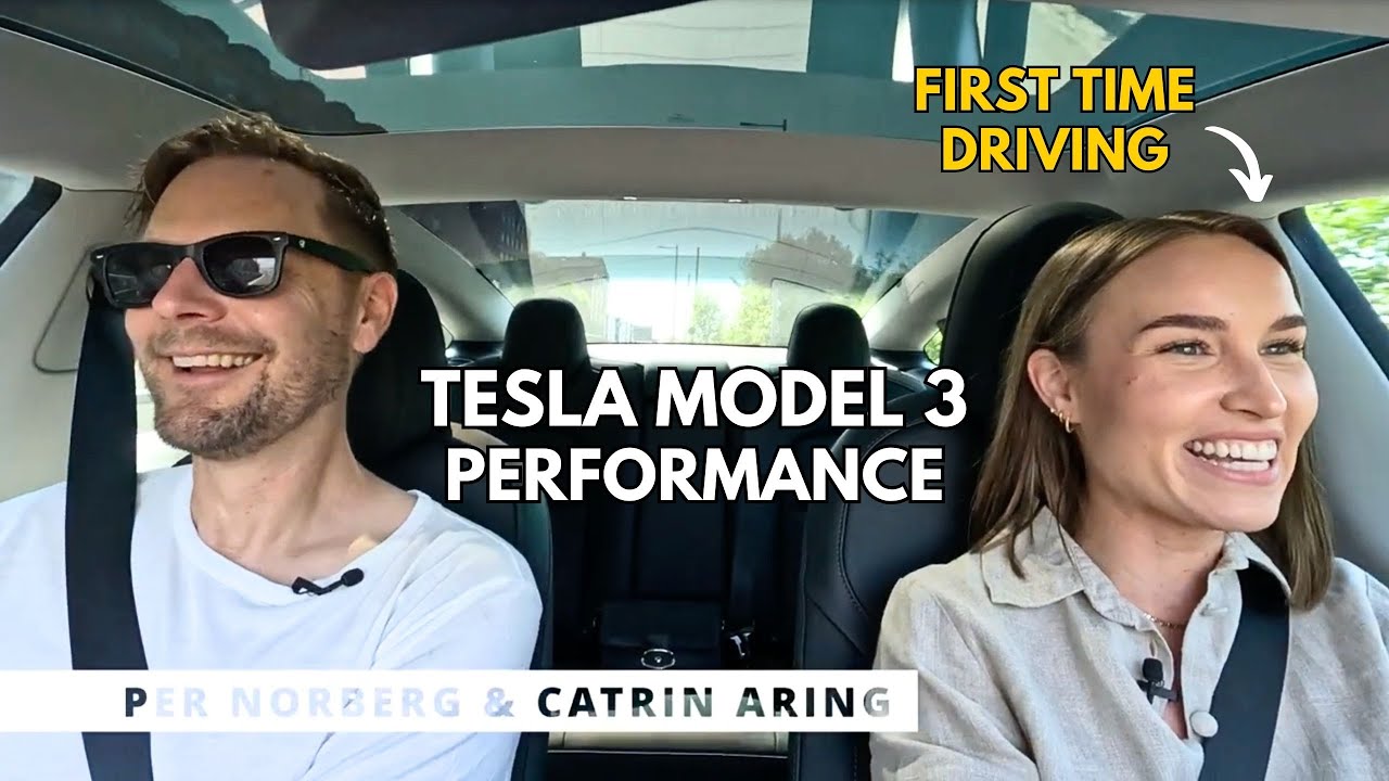TESLA Model 3 Performance (First Time Driving an EV) - YouTube
