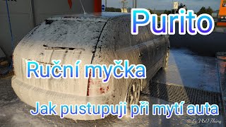 S Hrochem na ruční myčku Purito, aneb kompletní postup při mytí