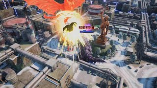 First game as king ghidora #gigabash #kaiju #tokusatsu #godzilla #kingghidorah #dlc #godzillanemesis